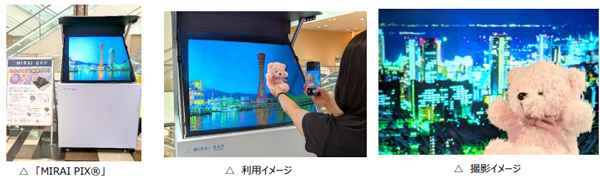 空中ディスプレイで映画館ロビーが“未来の体験空間”にー OSシネマズ神戸ハーバーランドにて「MIRAI PIX(R)」実証実験を開始 ー