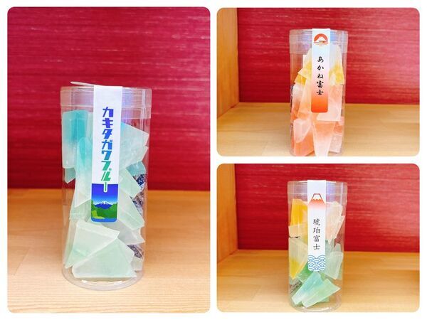 静岡の高校生×老舗メーカーによる富士山を模した琥珀糖3種を8月11日“山の日”に全国発売