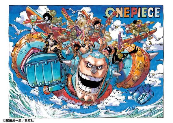 アプリ『ONE PIECE BASE』限定！戦闘機風のフランキーと麦わらの一味が「スーパー!!!」な最高傑作フィギュアになって新登場！