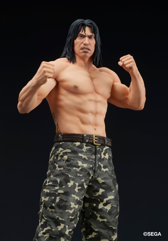 大人気ゲーム『龍が如く』シリーズより、冴島大河の刺青姿がスタチューフィギュア化！2026年1月発売予定！！