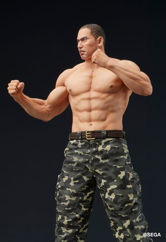 大人気ゲーム『龍が如く』シリーズより、冴島大河の刺青姿がスタチューフィギュア化！2026年1月発売予定！！