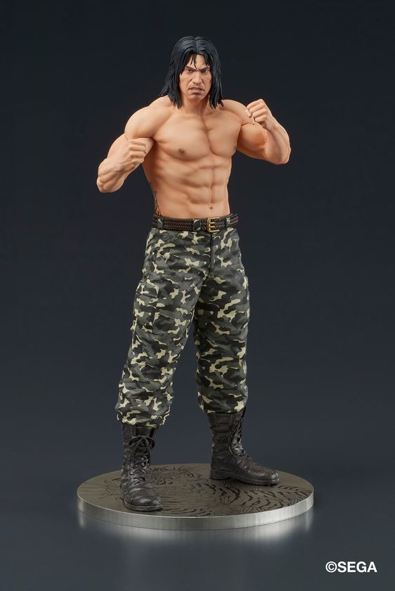 大人気ゲーム『龍が如く』シリーズより、冴島大河の刺青姿がスタチューフィギュア化！2026年1月発売予定！！