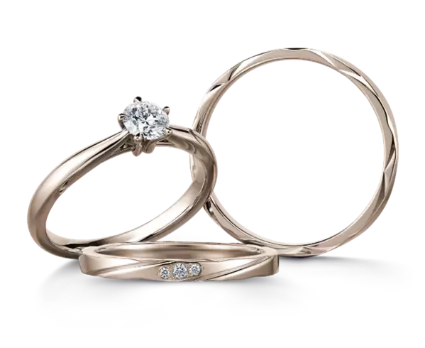 エンゲージリングでオリジナルカラー「ペールブラウンゴールド」の発売を開始