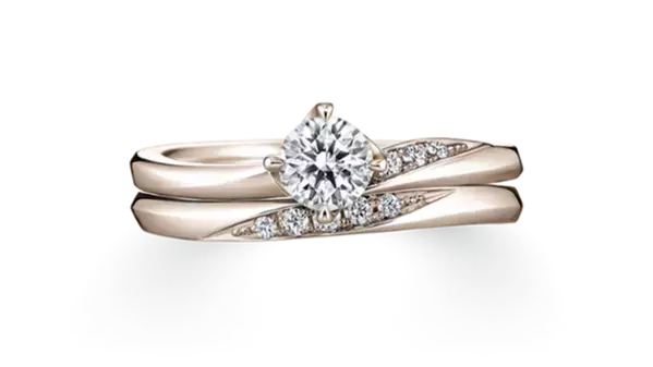 エンゲージリングでオリジナルカラー「ペールブラウンゴールド」の発売を開始