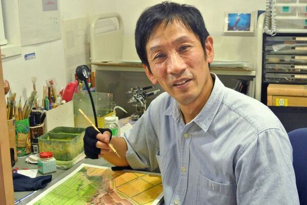 城郭文化の継承へ　故・香川 元太郎 氏イラスト作品の貸出事業を開始