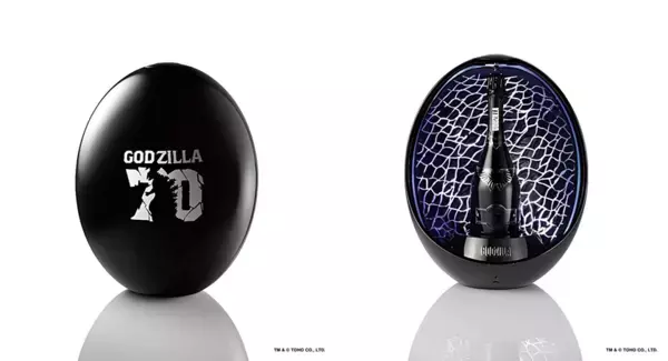 ラグジュアリーシャンパーニュブランド“ANGEL CHAMPAGNE”が70周年を迎える「ゴジラ」との限定商品発売を決定！