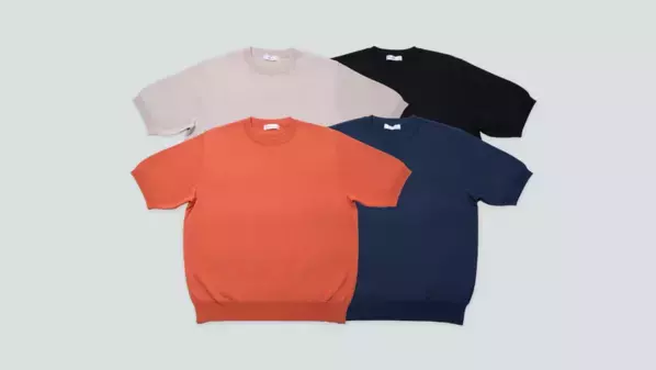 汗もニオイも寄せつけない、“Tシャツ超え”の純国産ニット誕生！大人のための「Smart Air Knit」、8/15よりMakuake先行発売