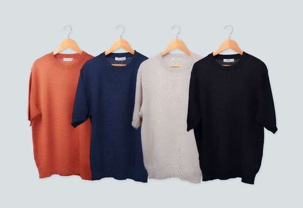 汗もニオイも寄せつけない、“Tシャツ超え”の純国産ニット誕生！大人のための「Smart Air Knit」、8/15よりMakuake先行発売