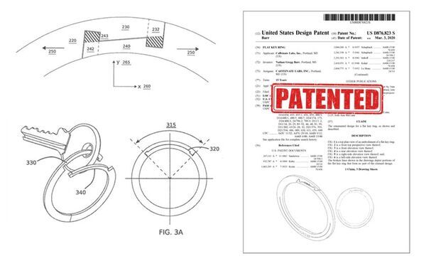 爪を痛めない新感覚のキーリング「KEYROUND」を先行販売！米国特許取得のフラット設計でこじ開ける煩わしさを解消した新製品