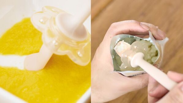 フィーディングのお悩みをサポート！のど突き防止プレート付き「はなまる離乳食スプーン」8月21日発売