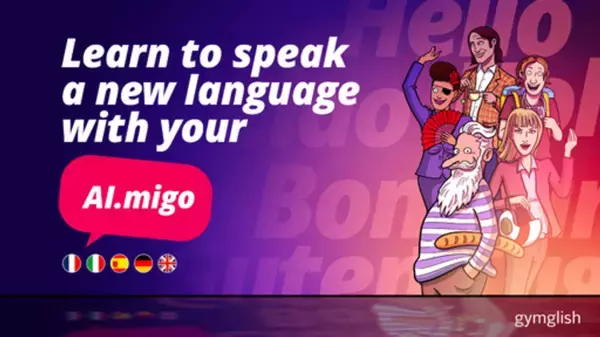 AIによるオンライン語学レッスン『gymglish』シリーズが福利厚生サービス「トクトクHQ」で提供開始　英語、フランス語、ドイツ語、スペイン語、イタリア語対応