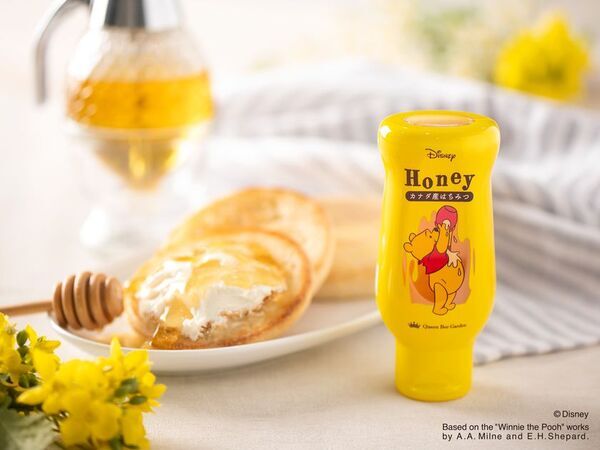 「くまのプーさん」デザインのカナダ産純粋はちみつが8月26日(火)より新パッケージでリニューアル発売