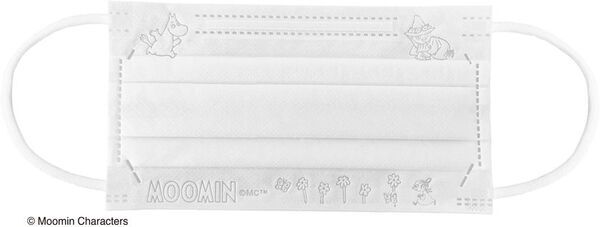 大人向けのキャラクターマスクを2025年8月下旬に新発売！「ムーミン30枚入りBOXマスク(パズル)」