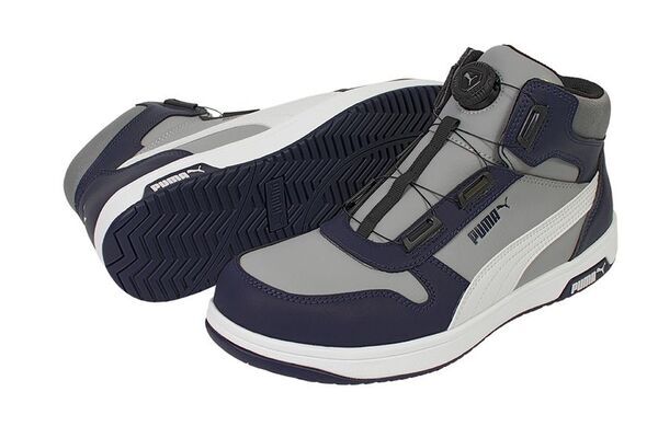 PUMA SAFETY、HERITAGEシリーズFRONTCOURT DISCに新色2色追加。スポーツテイストのモデルに、カラー展開をプラス。