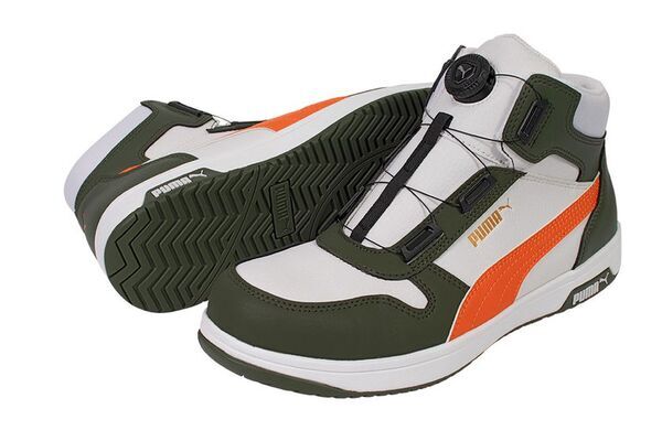 PUMA SAFETY、HERITAGEシリーズFRONTCOURT DISCに新色2色追加。スポーツテイストのモデルに、カラー展開をプラス。