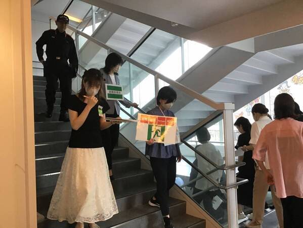 【あべのハルカス近鉄本店】９月１日「防災の日」にお客様参加型防災訓練を初開催