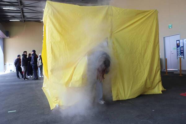 【あべのハルカス近鉄本店】９月１日「防災の日」にお客様参加型防災訓練を初開催