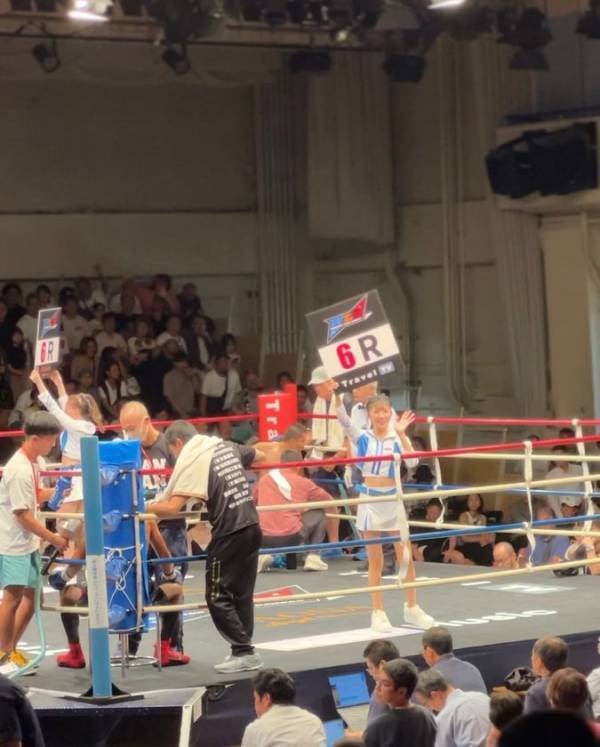 現役中学2年生・MIUさん(13歳)が史上最年少ラウンドガールとしてデビュー