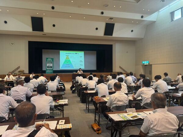 ＜自転車の安全利用促進委員会レポート＞愛媛県西条市教育委員会主催「令和7年度 第2回生徒指導主事連絡協議会及び中高生徒指導主事連絡協議会」にて「自転車通学指導セミナー」を開催