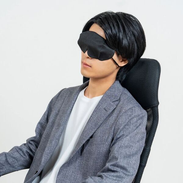 持ち運びに便利な不織布アイマスク「3D Sleep Mask」9月上旬発売、遮光率99％・立体構造で快適な眠りをサポート