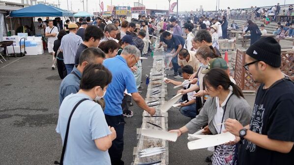 第40回「さんま祭り」2025年9月7日(日) ゆりあげ港朝市にて開催