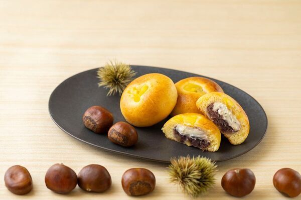 和洋折衷スイーツのあんことバターの専門店「熱海ばたーあん」に秋到来！　栗まるごと1粒を包んだ秋限定の「熱海ばたーあんパン」が9/6(土)に発売