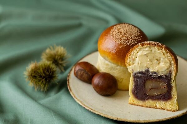 和洋折衷スイーツのあんことバターの専門店「熱海ばたーあん」に秋到来！　栗まるごと1粒を包んだ秋限定の「熱海ばたーあんパン」が9/6(土)に発売