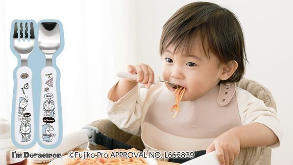 累計販売数1,000万本突破！元祖フォーク＆スプーンがドラえもんデザインに！2025年10月2日発売