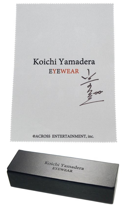 デビュー40周年記念特別企画　山寺宏一プロデュース『Koichi Yamadera EYEWEAR』数量限定スペシャルモデルが予約販売開始