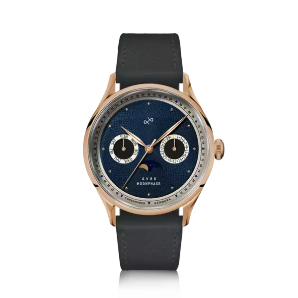 お月見の夜を彩るムーンフェイズ(月齢表示)搭載　「AV86」新作4種類を各150本限定で9月18日(木)世界同時発売