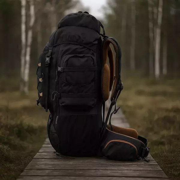 重装備でもラクに歩ける！長時間登山の負担を軽減する新「Tripole 60L ザック」をAmazonで発売