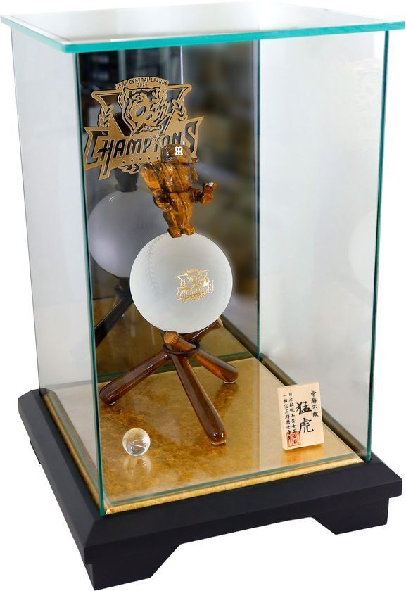 阪神タイガースリーグ優勝記念　伝統工芸 章玉 河野製作所×ジュエリー会社「タイガーアイ 特別オブジェ」数量限定発売