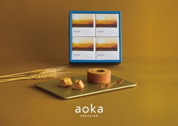 北海道菓子ブランド・aoka　1周年を記念した新商品【キャラメルバームクーヘン】を発表　9月15日より公式オンラインストアで販売