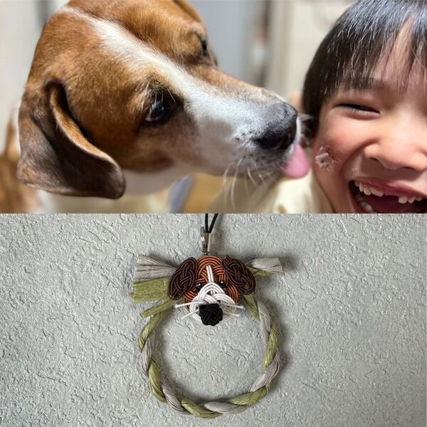 あなたのワンちゃん猫ちゃんがしめ縄のモチーフに！　「ペットしめ縄」の“しめなワン”、“しめニャわ”　オリジナル作成キャンペーンを9月11日より開催