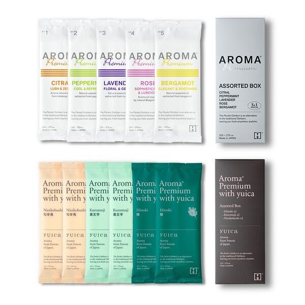 香りを楽しむおしぼり『AROMA Premium』にギフト箱が登場　河口湖のフレンチカフェ＆テラス「Expression」で販売開始
