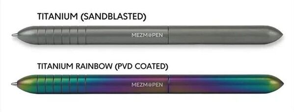 航空宇宙グレード素材採用、革新的チタンギミックペン「Mezmopen」Makuakeにて先行発売開始