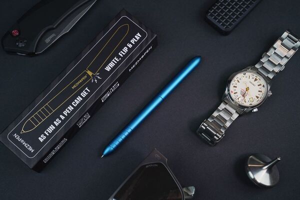 航空宇宙グレード素材採用、革新的チタンギミックペン「Mezmopen」Makuakeにて先行発売開始