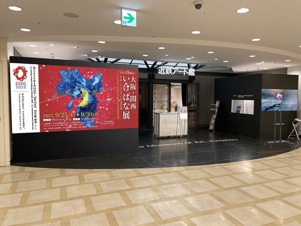 【あべのハルカス近鉄本店】「大阪・関西いけばな展」初開催