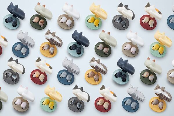 「ラディウスのNEKO」に新しい仲間が登場！猫モチーフの完全ワイヤレスイヤホン「NEKO true wireless earphones HP-C28BT」から新色2種を2025年10月下旬より販売開始