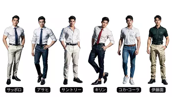 人気企業で働く男性社員を擬人化した新メディア「働く男子図鑑」を公開