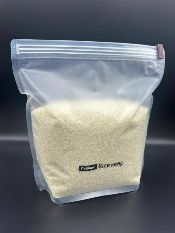 新商品「プロガードライスキープ」を10月6日に発売　新米の水分量を3年間キープ、真空・乾燥剤不要で常温保存を実現