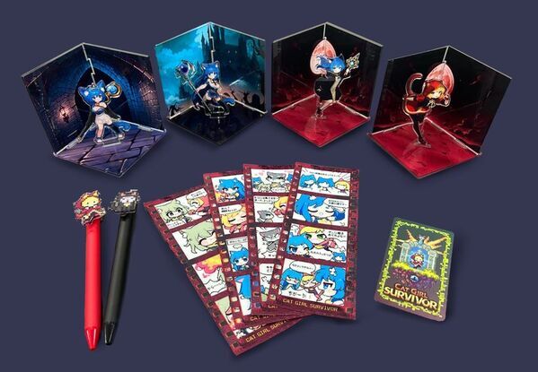 猫耳ヒロインのドット絵アクション『Cat Girl Survivor』、PlayStation Storeにて10月8日(水)まで期間限定でセールを実施