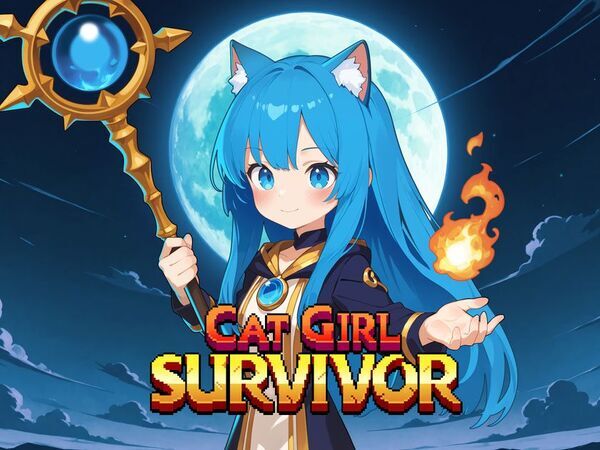 猫耳ヒロインのドット絵アクション『Cat Girl Survivor』、PlayStation Storeにて10月8日(水)まで期間限定でセールを実施