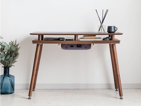 収納上手な暮らしを叶えるシェルフ付き2WAYこたつ「スペース」2サイズで10月上旬に発売