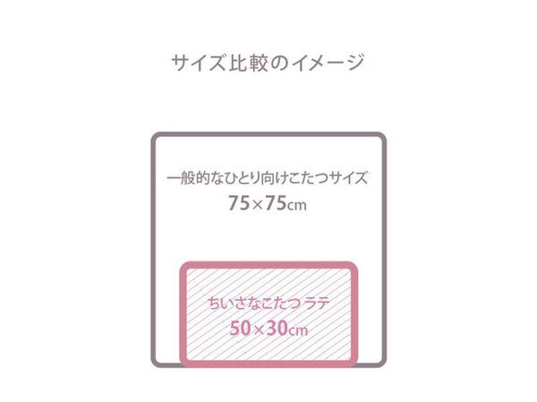 ワンルームの救世主！おひとり様サイズで収納に困らない　ちいさなこたつ「ラテ」に新色ホワイトマーブルが登場！10月中旬に発売