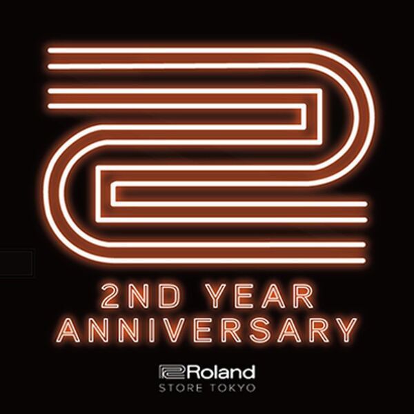 Roland Store Tokyo オープン2周年記念キャンペーンを開催
