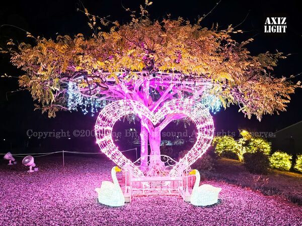 オーランドさん羽ばたく特別イルミネーション開催！邑楽町イルミネーション2025開催決定！