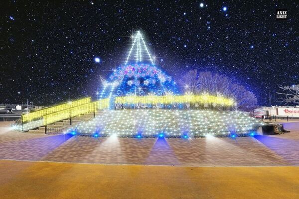 マリーゴールドの丘 イルミネーション大型リニューアル！15万球の煌めき装飾は11月22日から！