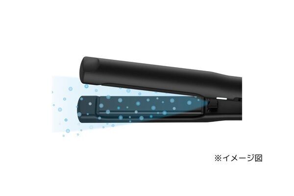 1台でストレートやカール、トレンドヘアも楽しめる「マイナスイオンストレートアイロン」を10月2日発売