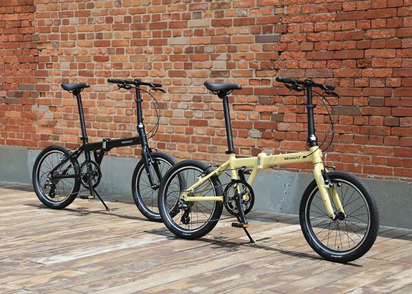 アウトドアにつれていきたくなるスタイリッシュなフォルムの折りたたみ自転車　RENAULTブランドから2025年11月中旬に新登場！
